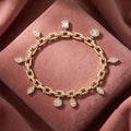 18K Charm Diamond Bracelet — AI cloth, in-house