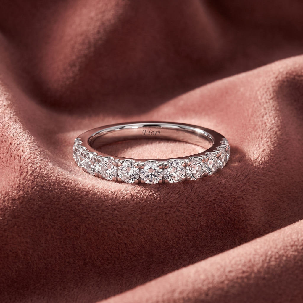 18K Bespoke Baguette Diamond Ring — AI cloth, in-house