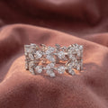 18K Bespoke Round Diamond Ring — AI cloth, in-house