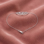18K Pisces Constellation Diamond Bracelet — AI cloth, in-house