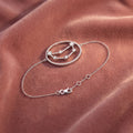 18K Capricorn Constellation Diamond Bracelet — AI cloth, in-house