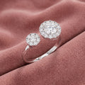 18K Bespoke Round Diamond Ring — AI cloth, in-house
