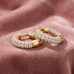 18K Bespoke Diamond Earrings — AI cloth, in-house