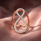 18K Bespoke Diamond Ring — AI cloth, in-house