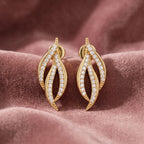 18K Lab Grown Diamond Earrings — AI cloth, in-house