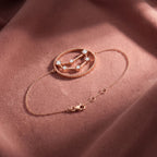 18K Capricorn Constellation Diamond Bracelet — AI cloth, in-house