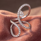 18K Bespoke Diamond Ring — AI cloth, in-house