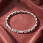 18K Ashoka Diamond Bracelet — AI cloth, in-house