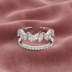 18K Bespoke Marquise Diamond Ring — AI cloth, in-house
