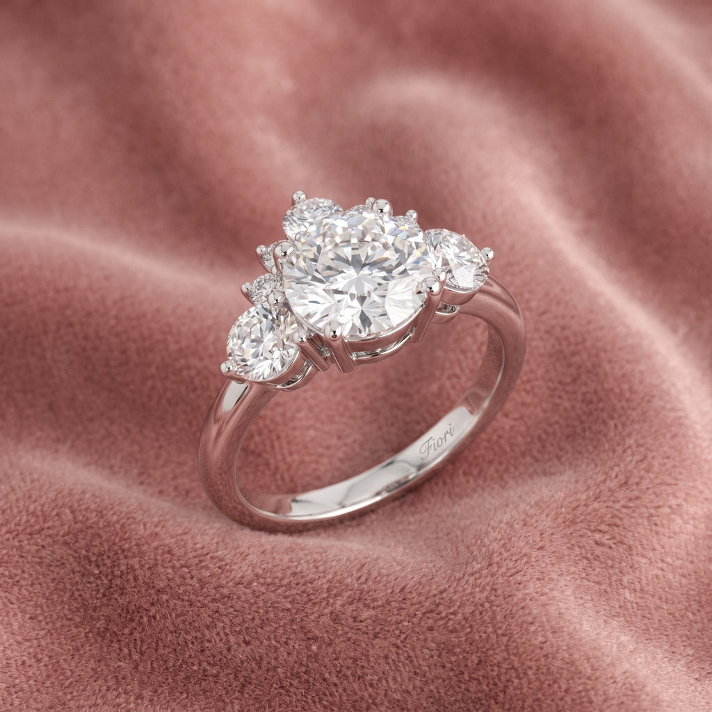 18K Solitaire Marquise Diamond Engagement Ring — AI cloth, in-house