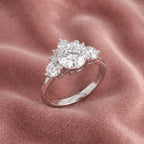 18K Solitaire Marquise Diamond Engagement Ring — AI cloth, in-house