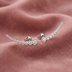 14K Bespoke Diamond Earrings — AI cloth, in-house