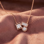 18K Diamond Pendant — AI cloth, in-house