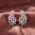 18K Bespoke Marquise Diamond Earrings — AI cloth, in-house