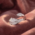 18K Bespoke Cluster Diamond Ring — AI cloth, in-house