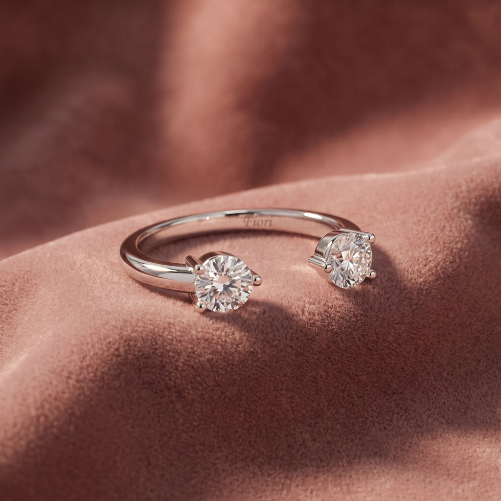 18K Bespoke Diamond Ring — AI cloth, in-house