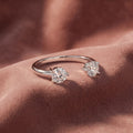 18K Bespoke Diamond Ring — AI cloth, in-house