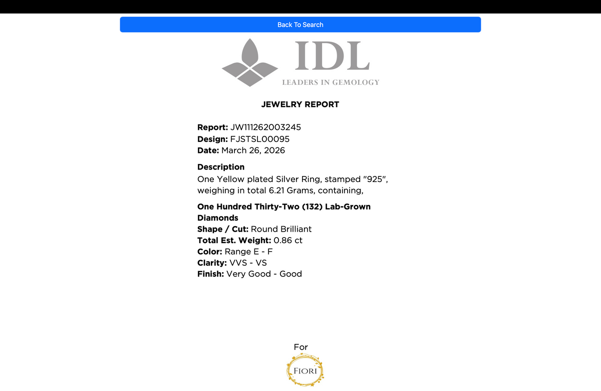 Certificat de laboratoire