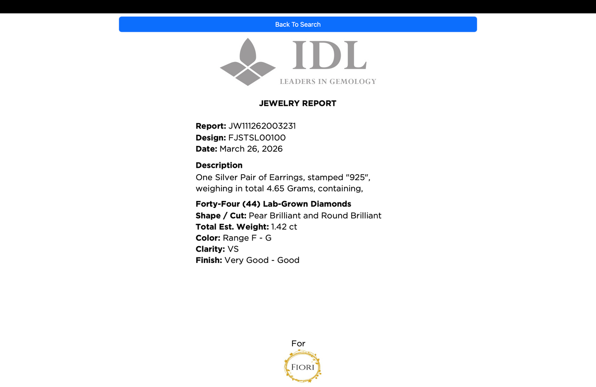 Certificado de laboratório
