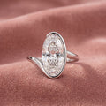 18K Solitaire Diamond Ring — AI cloth, in-house