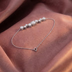 14K Gold Round Diamond Bracelet — AI cloth, in-house