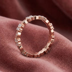 18K Bespoke Round Diamond Ring — AI cloth, in-house