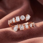 18K Bespoke Diamond Ring — AI cloth, in-house