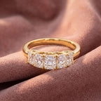 14K Bespoke Radiant Diamond Ring — AI cloth, in-house
