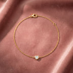 18K Diamond Bracelet — AI cloth, in-house