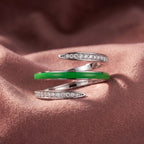 18K Bespoke Diamond Ring — AI cloth, in-house