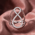 18K Bespoke Diamond Ring — AI cloth, in-house
