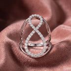 18K Bespoke Diamond Ring — AI cloth, in-house