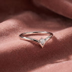 18K Solitaire Diamond Ring — AI cloth, in-house