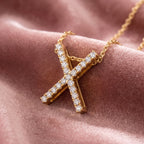 18K Viking Diamond Pendant — AI cloth, in-house