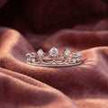 18K Bespoke Diamond Ring — AI cloth, in-house