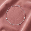 18K Gold Round Diamond Bracelet — AI cloth, in-house