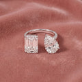 18K Diamond Engagement Ring — AI cloth, in-house