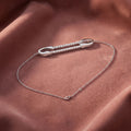 18K Gold Round Diamond Bracelet — AI cloth, in-house