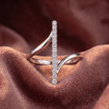 18K Bespoke Diamond Ring — AI cloth, in-house