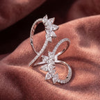 18K Bespoke Diamond Ring — AI cloth, in-house