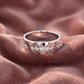 18K Bespoke Diamond Band Ring — AI cloth, in-house