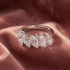 18K Eternity Marquise Diamond Ring — AI cloth, in-house