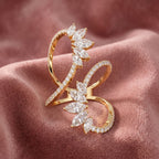 18K Bespoke Diamond Ring — AI cloth, in-house