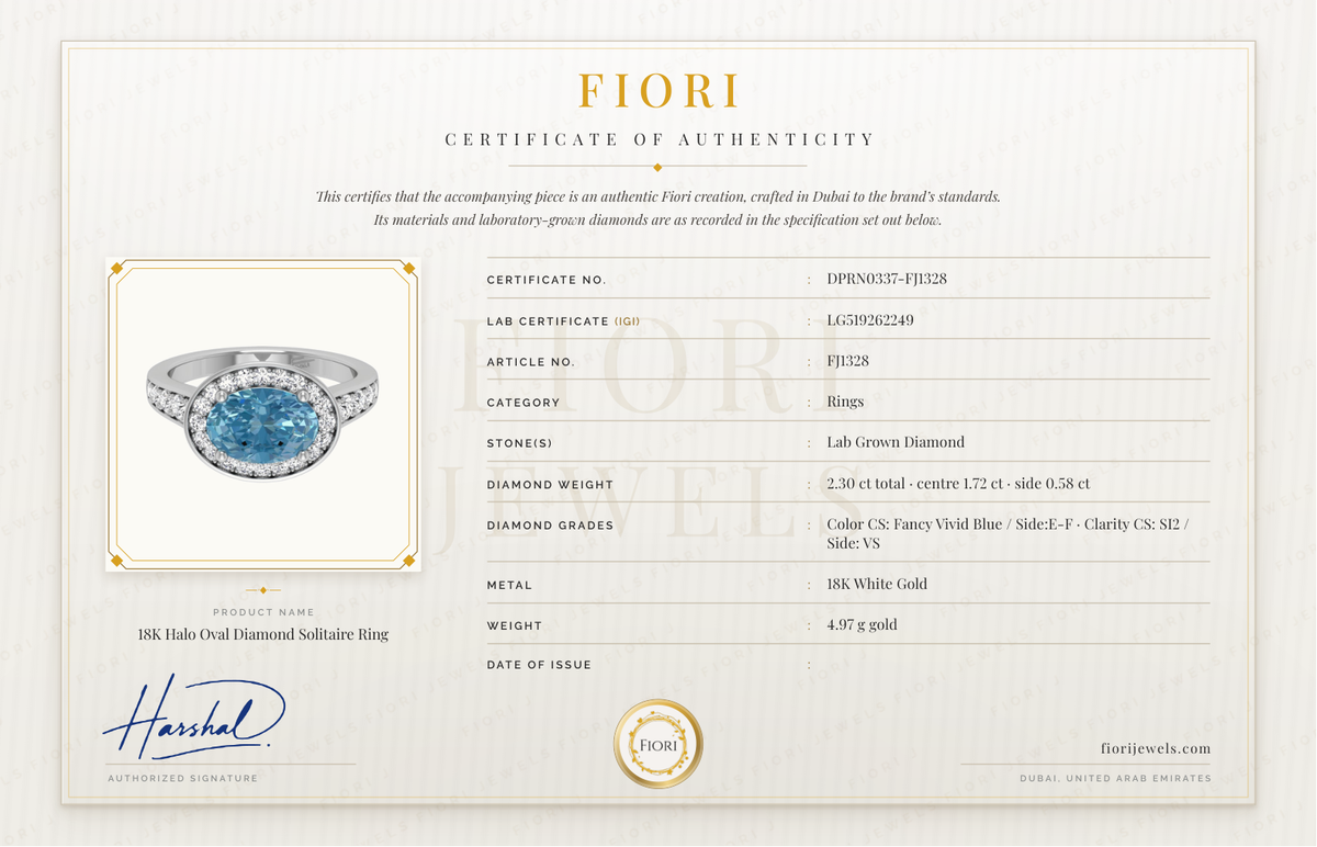 گواهی اصالت Fiori