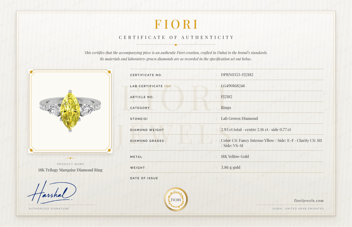 گواهی اصالت Fiori