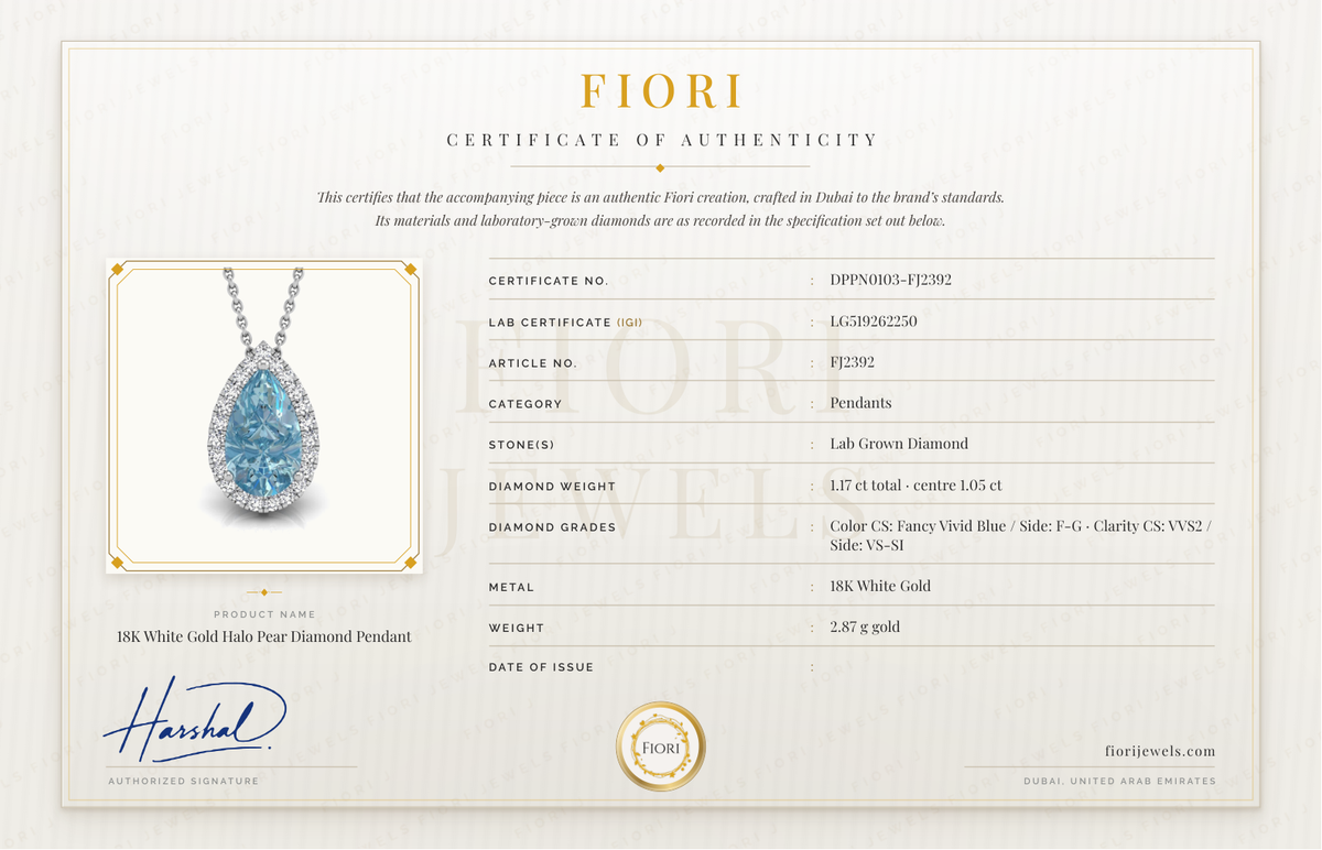 گواهی اصالت Fiori