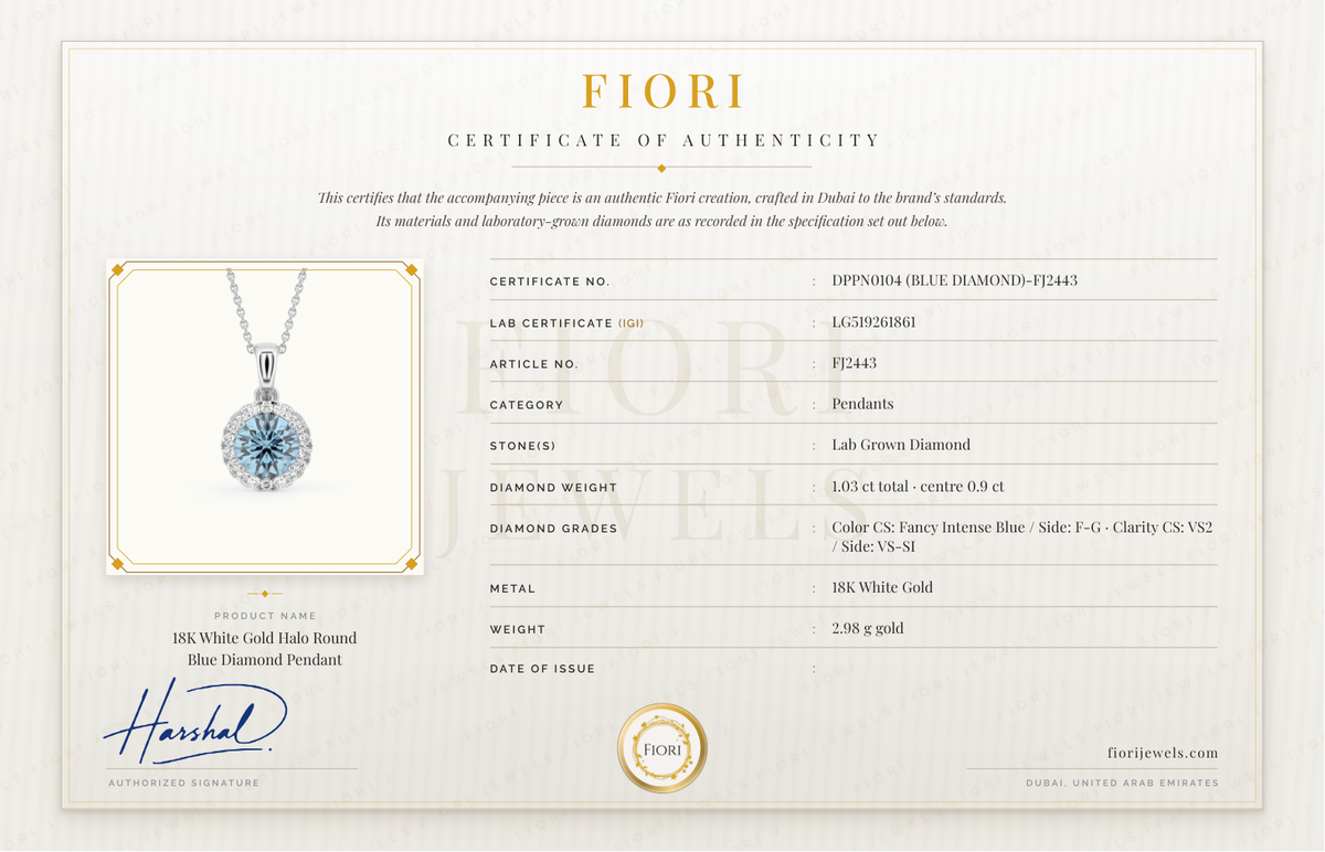گواهی اصالت Fiori