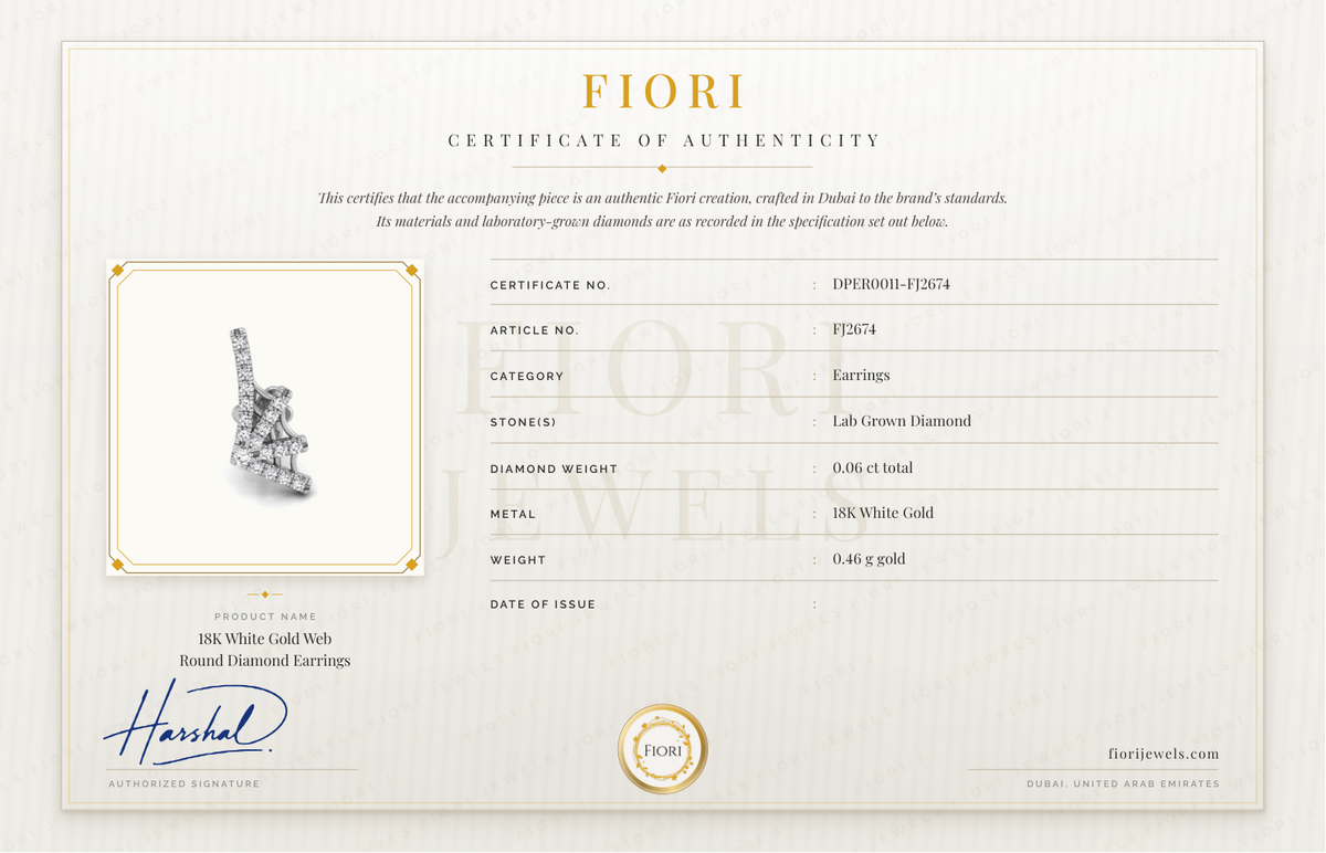 Fiori Echtheitszertifikat
