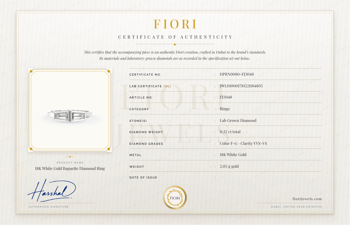 گواهی اصالت Fiori