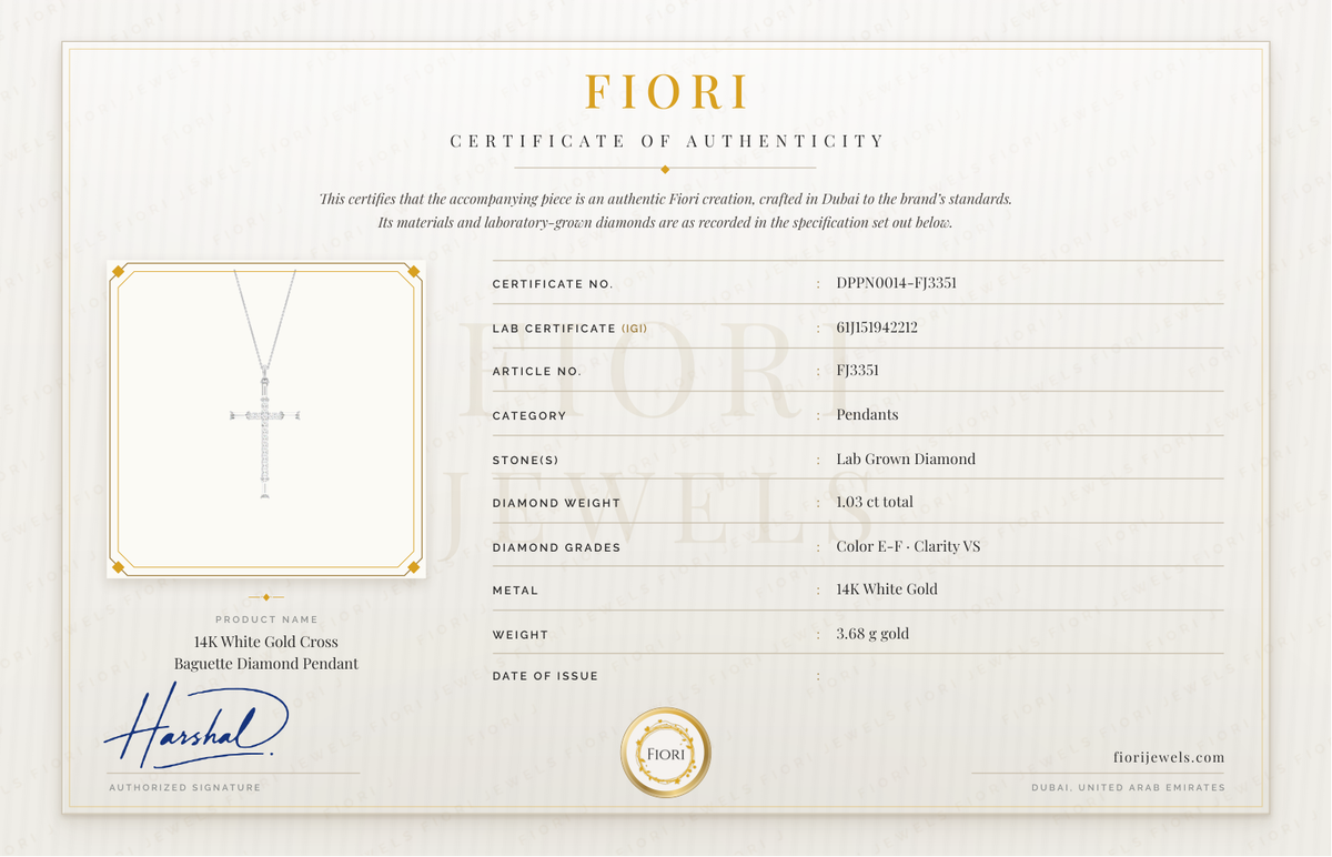 گواهی اصالت Fiori